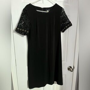 Tommy Hilfiger | Black Dress with Lace Sleeves